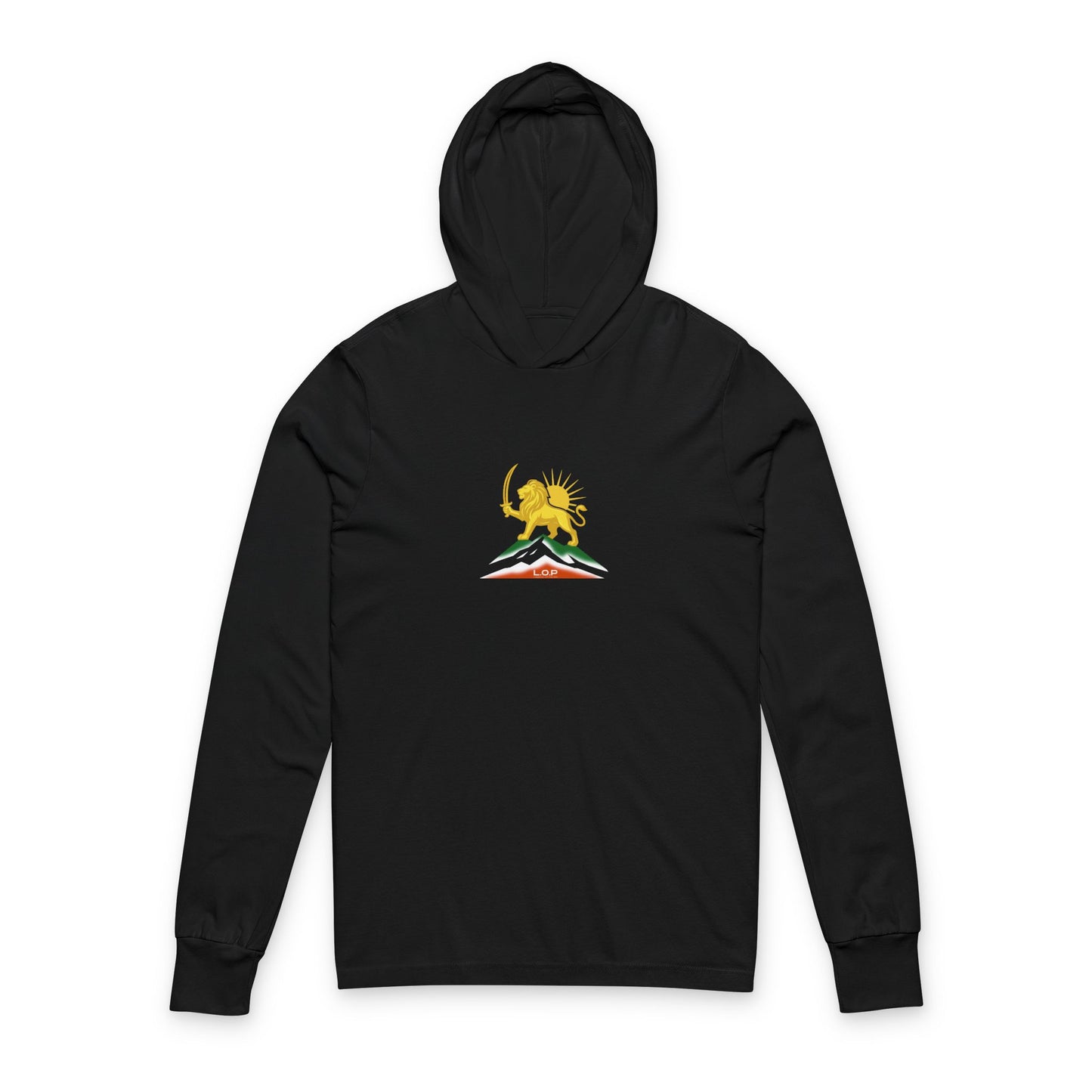 Unisex Hooded Long Sleeve Tee