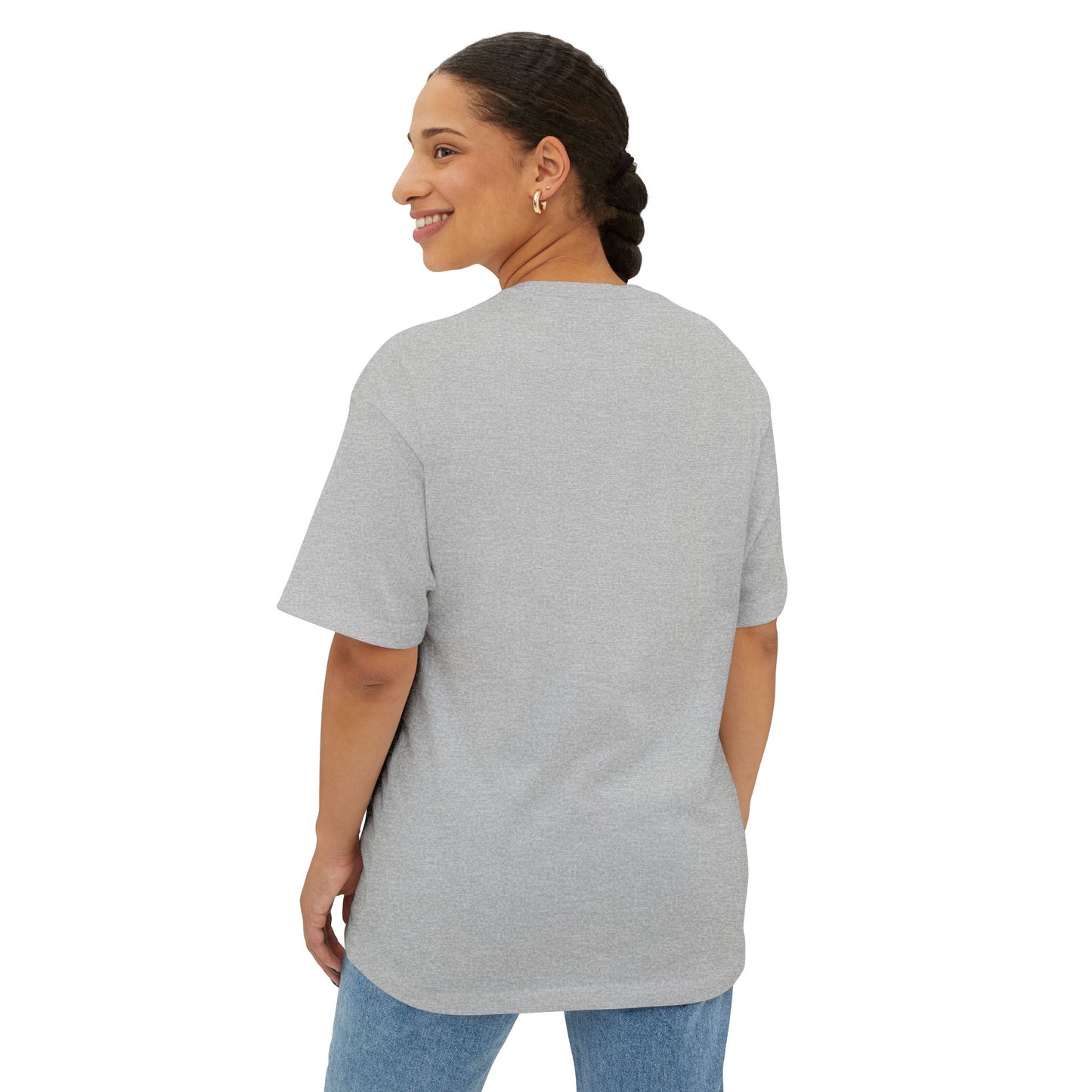 Chic Floral Oversized Tee | Unisex Casual Summer Fashion, Gift for Her, Trendy Streetwear, Relaxed Fit Top, Everyday Comfort Apparel