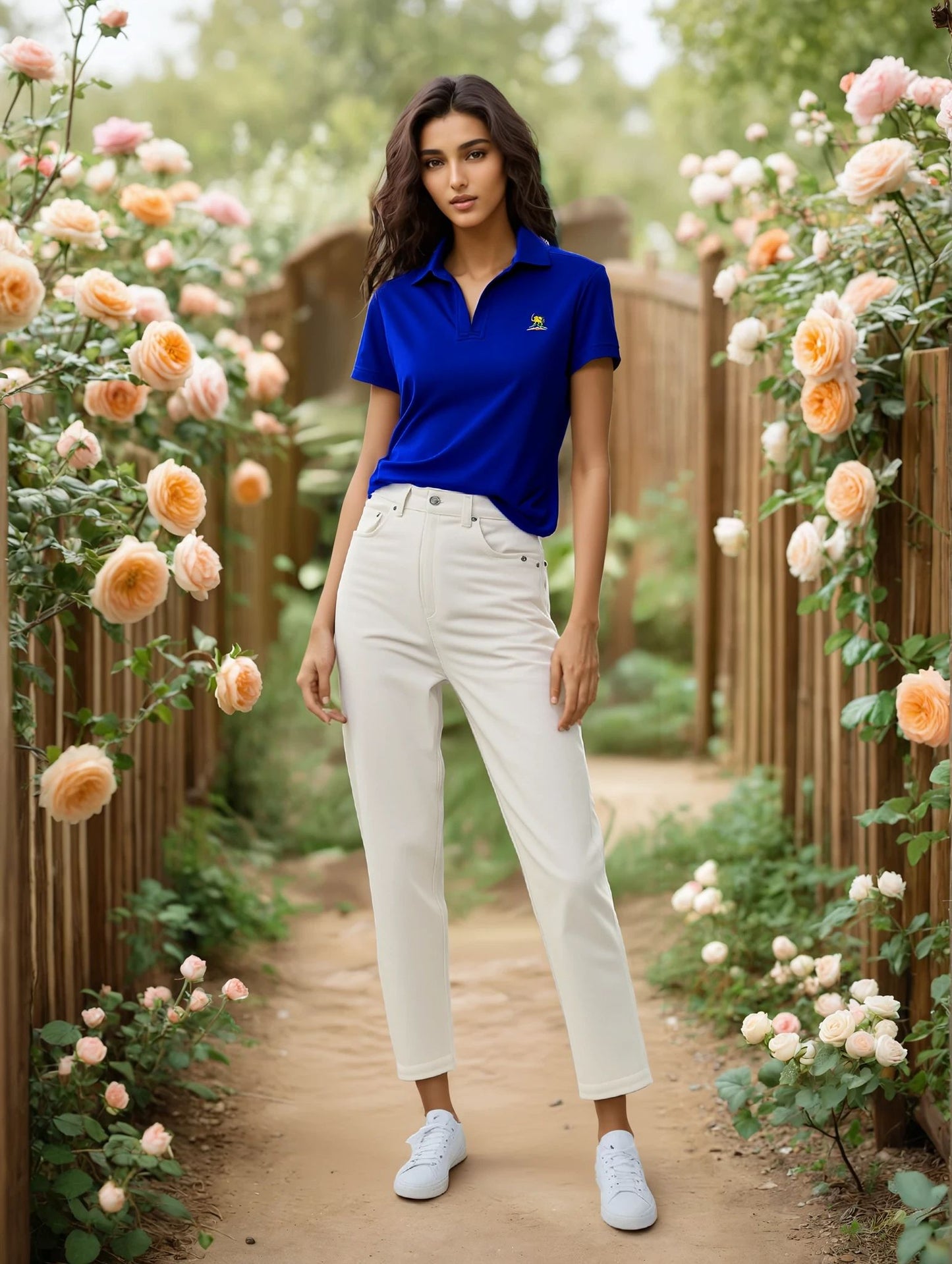 Performance Ladies' Plaited Polo