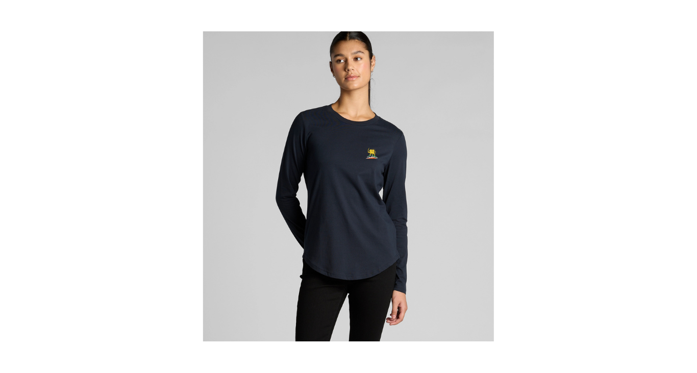 Womens Maple Curve LS Tee