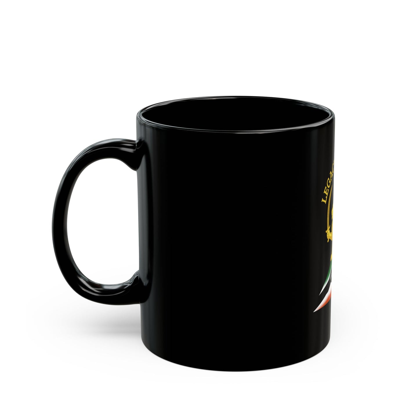 Persian Legacy Mug - Black Coffee Cup for Tea Lovers, Gift for Her, Home Office Decor, Unique Collectible, Persian Culture