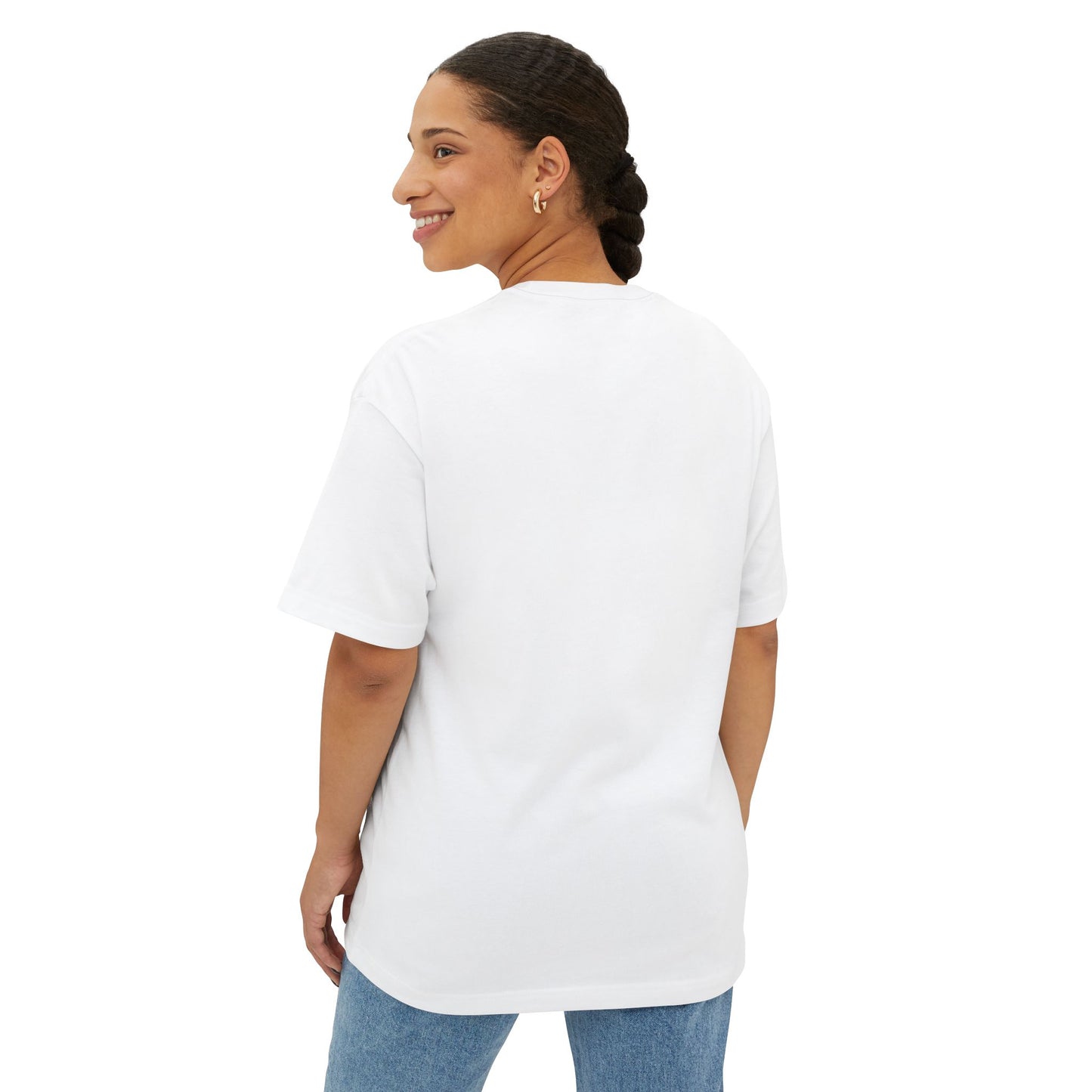Chic Floral Oversized Tee | Unisex Casual Summer Fashion, Gift for Her, Trendy Streetwear, Relaxed Fit Top, Everyday Comfort Apparel