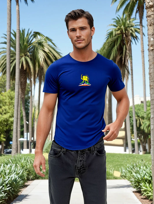 Jersey Curved Hem Tee