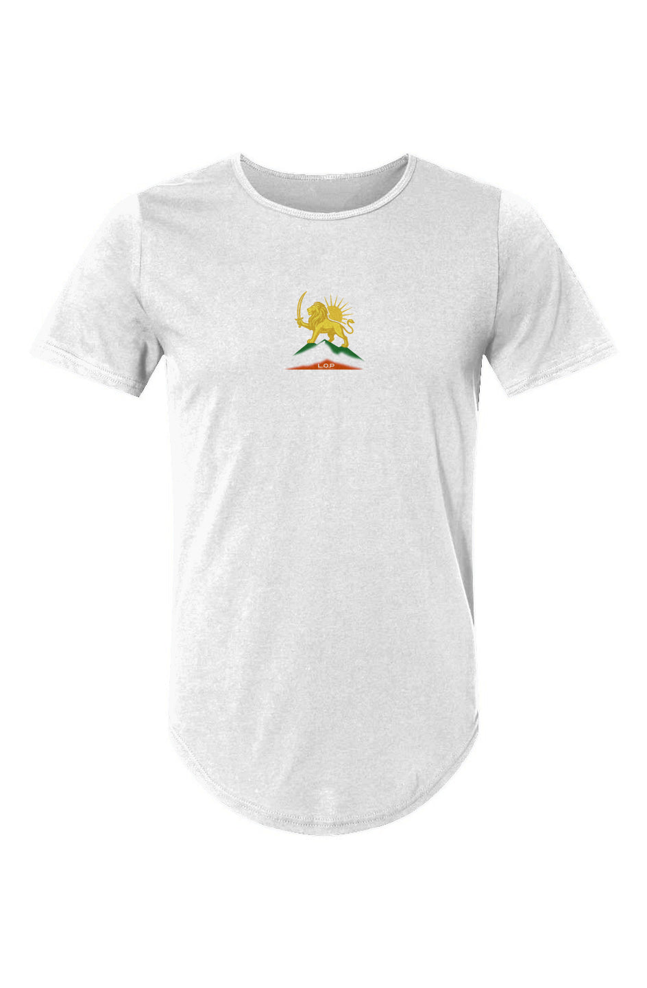 Jersey Curved Hem Tee