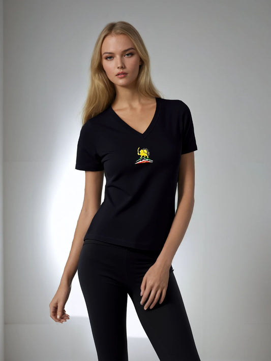 Women’s Casual V-Neck Tee