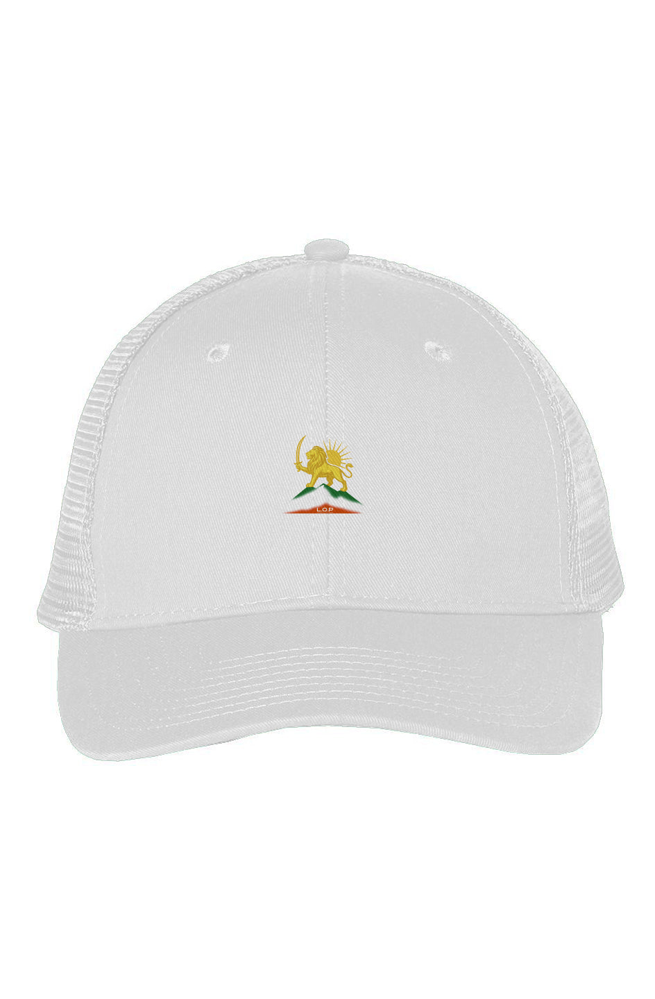Mesh-Back Twill Trucker Cap