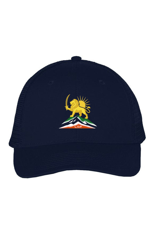 Mesh-Back Twill Trucker Cap