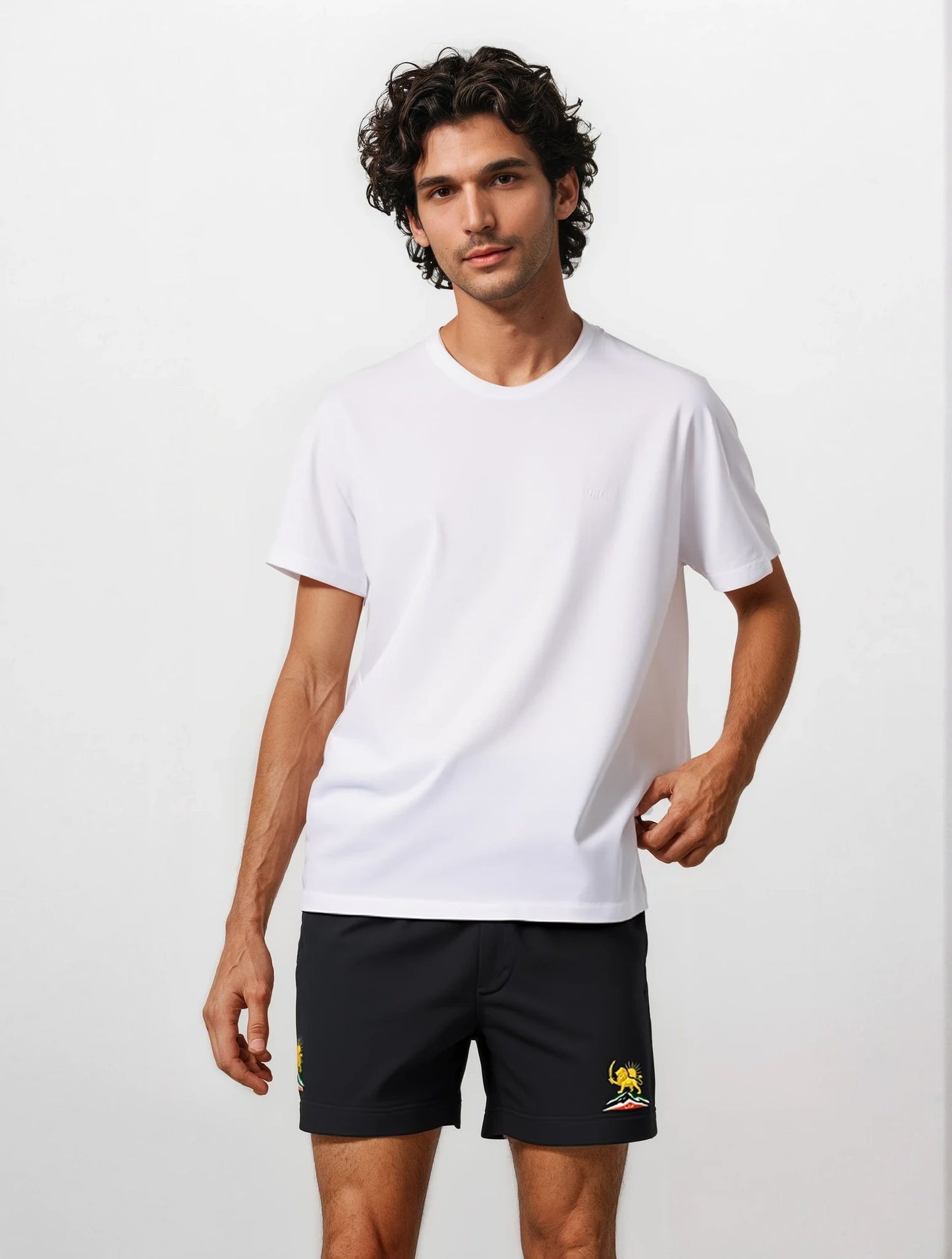 RELAX FADED TRACK SHORTS
