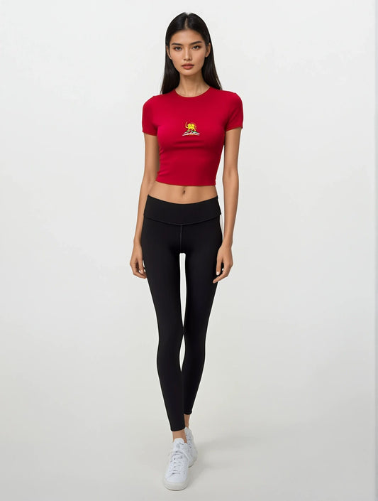 Women's Micro Rib Baby Tee