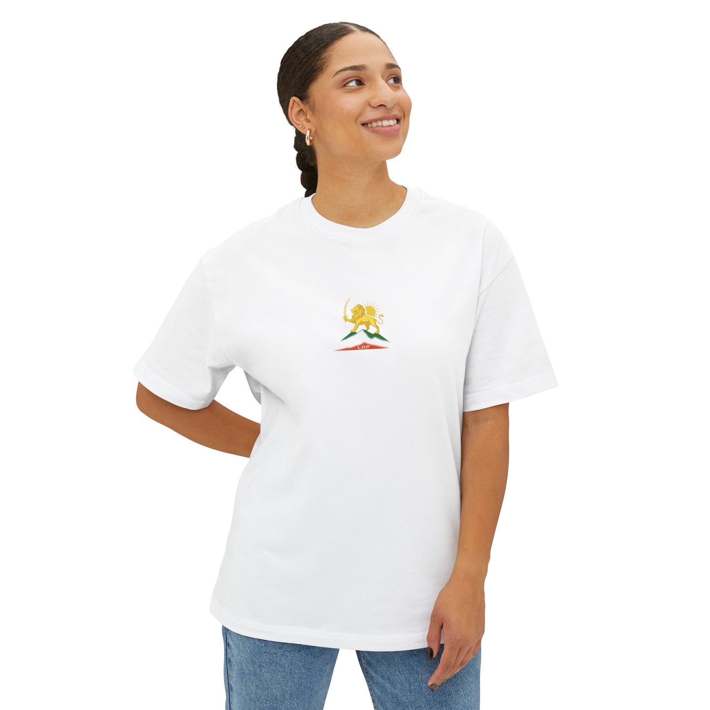 Chic Floral Oversized Tee | Unisex Casual Summer Fashion, Gift for Her, Trendy Streetwear, Relaxed Fit Top, Everyday Comfort Apparel