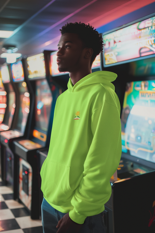 High Visibility Hooded Sweatshirt