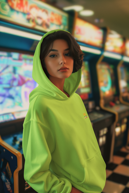 High Visibility Hooded Sweatshirt